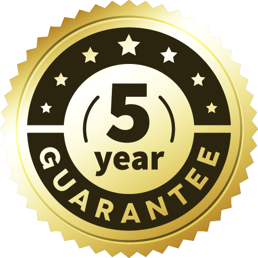 5 Year Guarantee