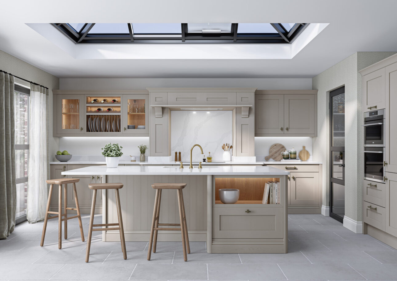 Mornington Shaker (Stone) Kitchen
