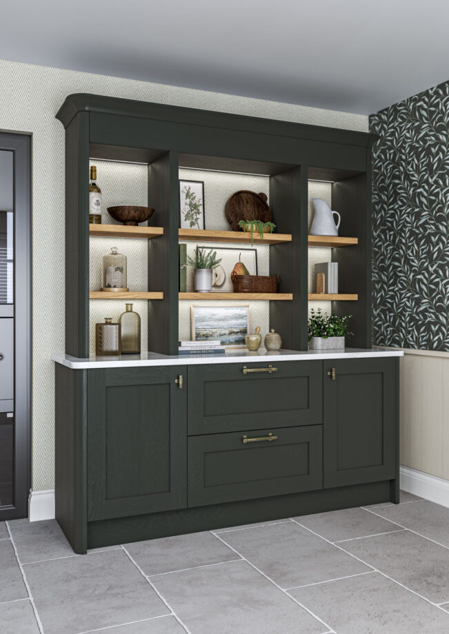 Mornington Shaker - Taupe & Copse Green
